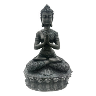 Tibetan Buddha Statue - Black