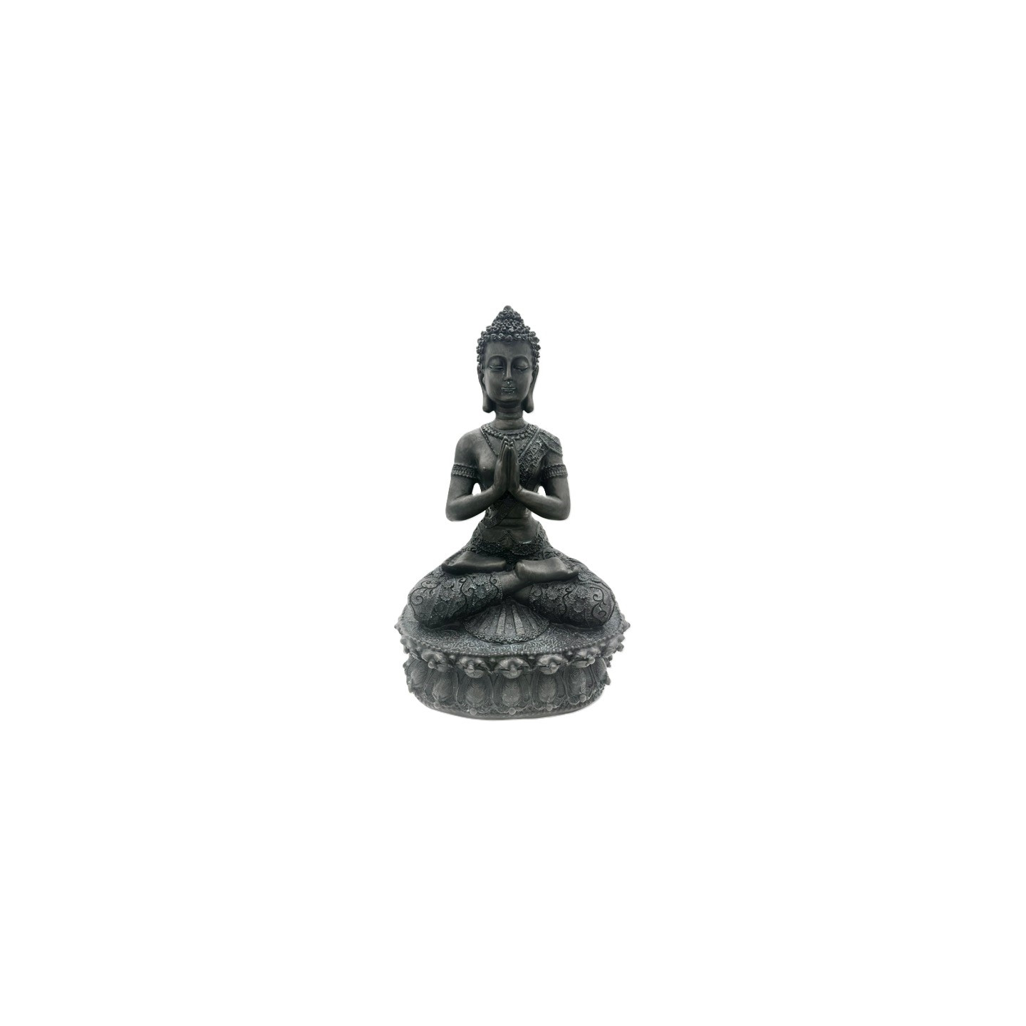 Tibetan Buddha Statue - Black