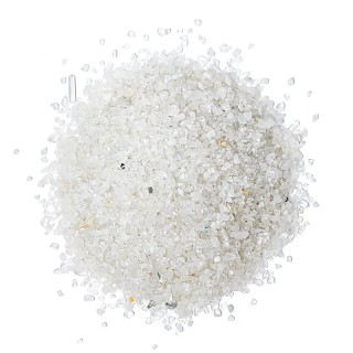 Cristal de roche chips très petits : ± 550 g ; ±0,1-0,3 cm | Pieralune