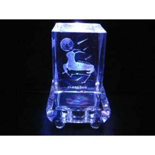 3D Crystal Laser Engraving Block – Capricon