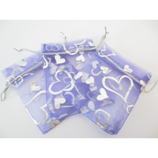 Organza Gifts bag Lilac - 13cm x 20cm