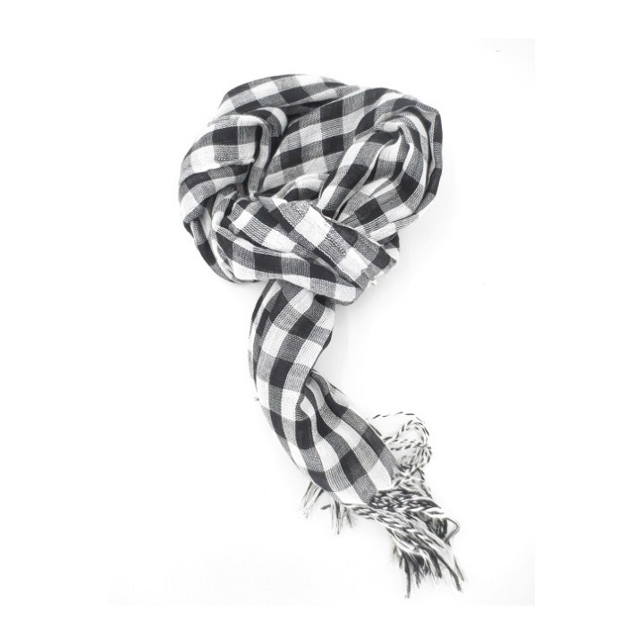 Arafat with squares black/white