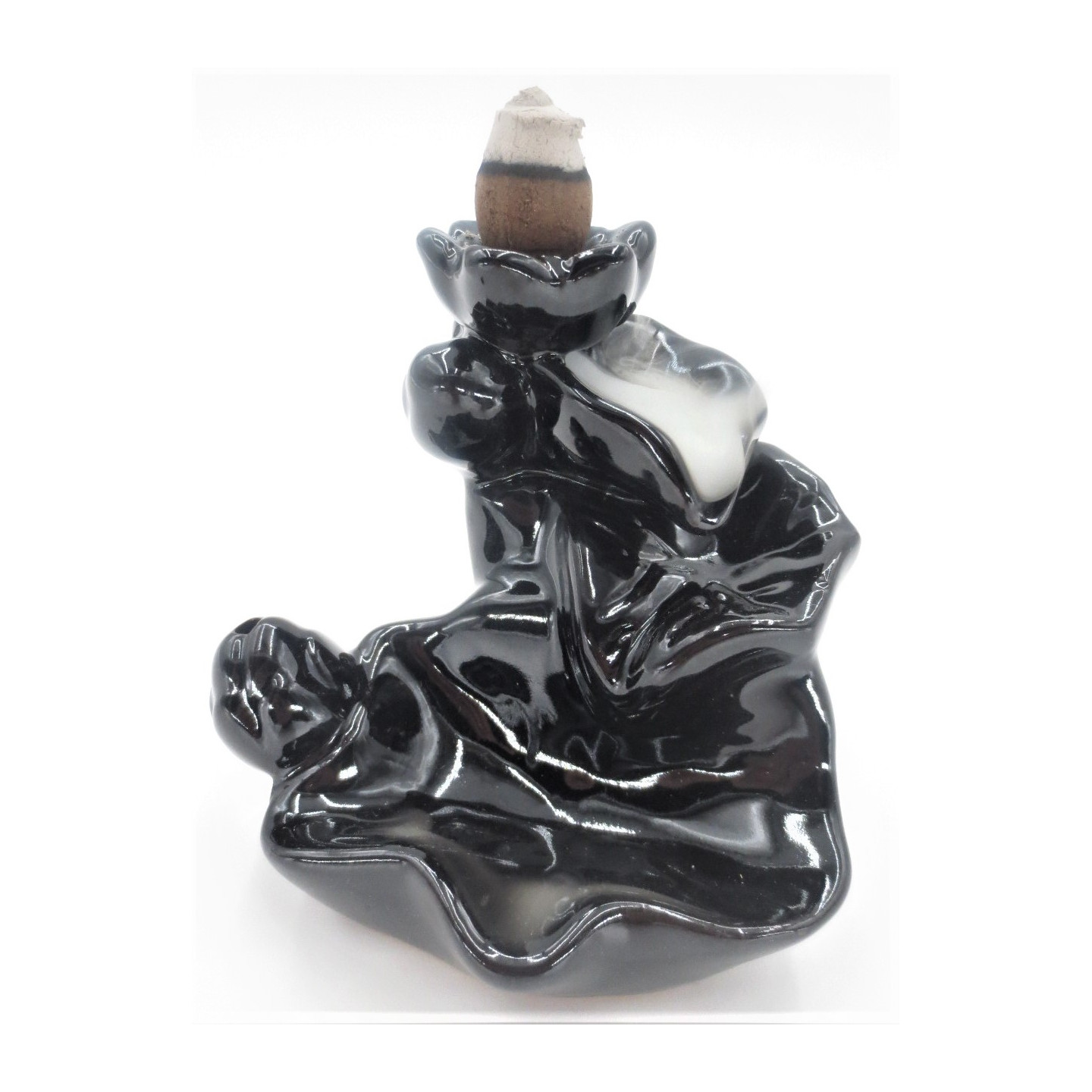 Backflow Incense Burner Small Lotus (CY350002)