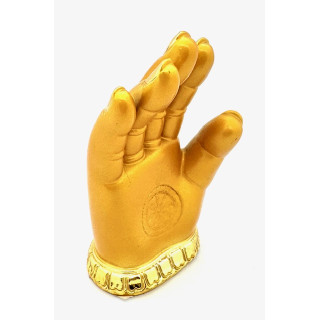 Golden Buddha Hand Protection Statue