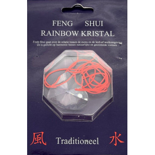 Feng Shui Rainbow Crystal - Heart