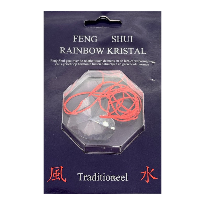 Feng Shui Rainbow Crystal - Heart