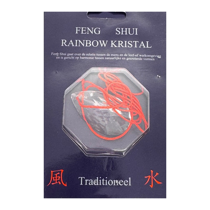 Feng Shui Rainbow Crystal - Teardrop