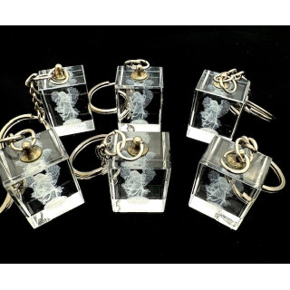 Crystal New Angel Keychain Set – (6 Pieces)