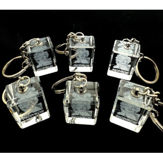 Crystal Marilyn Monroe Keychain Set – (6 Pieces)
