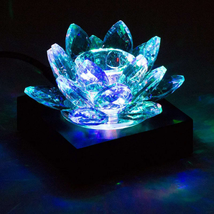 Éclairage d’ambiance Lotus cristal | Pieralune