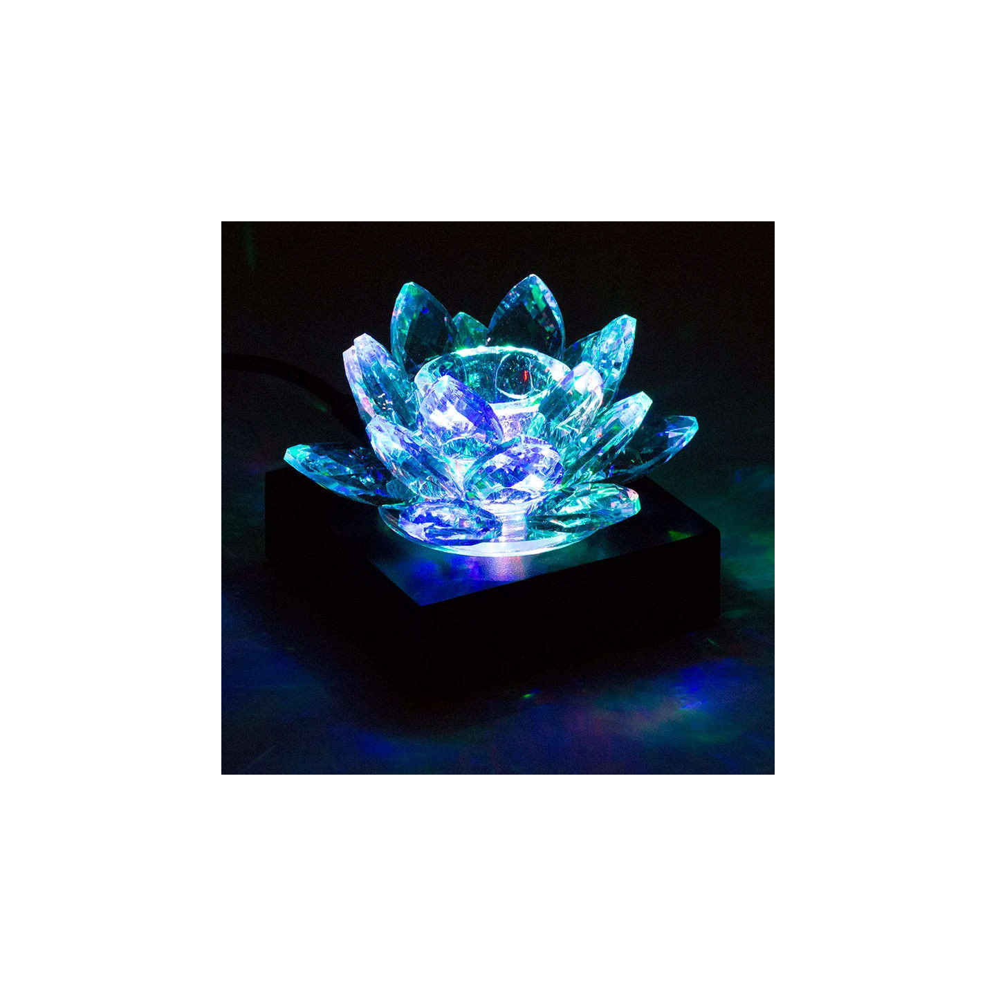 Éclairage d’ambiance Lotus cristal | Pieralune