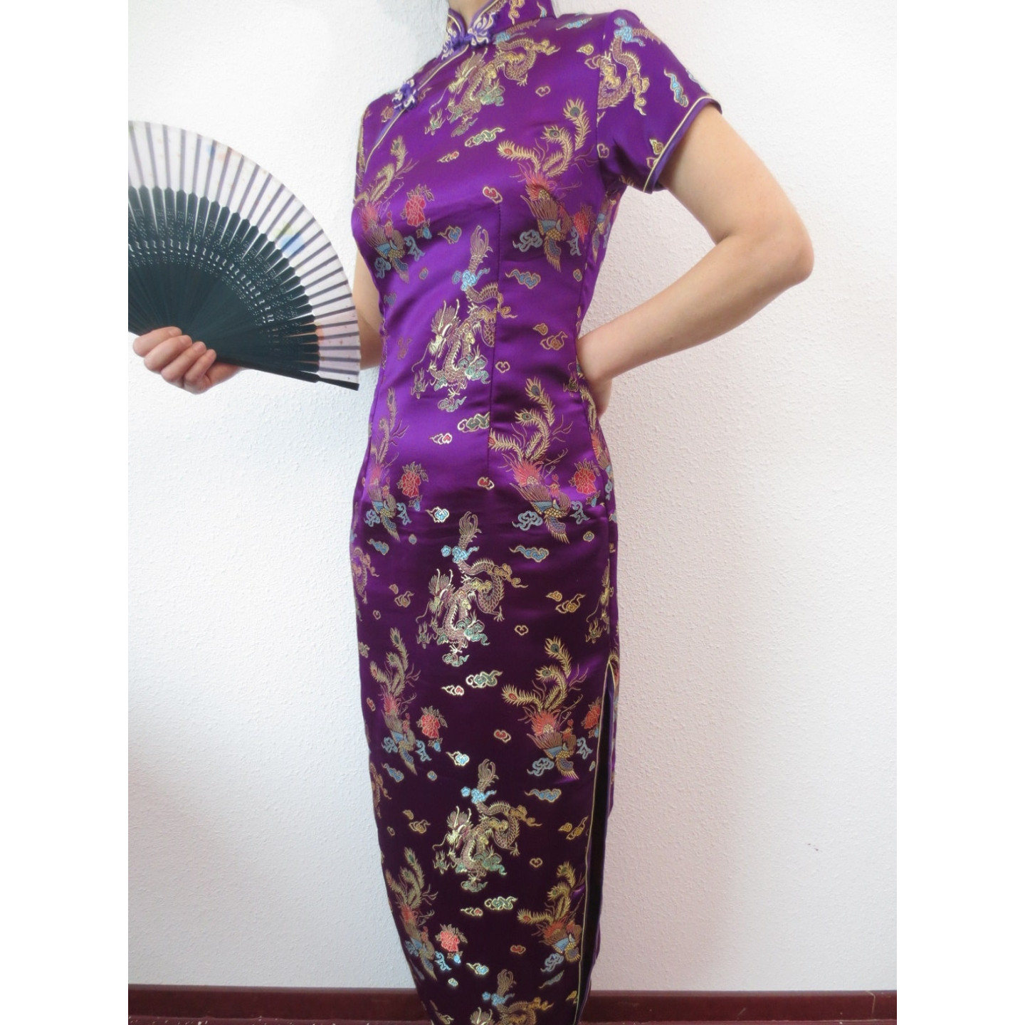 Dragon / Phoenix purple size 36