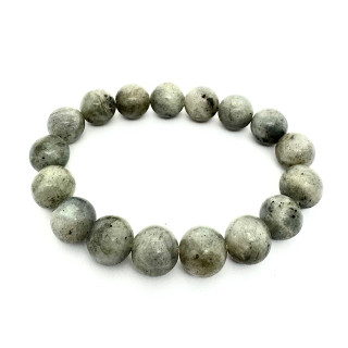 12mm Labradorite Gemstone Bracelet – Gift Box Excluded