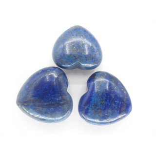 Gemstone Heart with Gift Bag - Lapis Lazuli ()