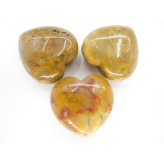 Gemstone Heart with Gift Bag - Crazy Lace Agate ()