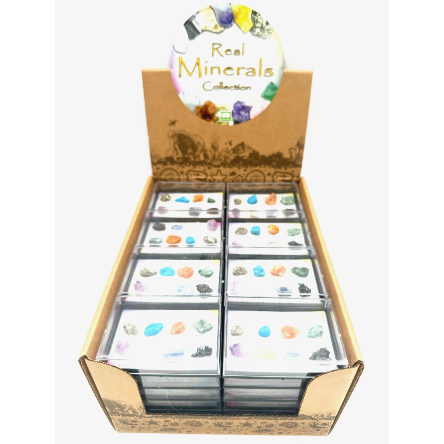 Real Minerals Collection Set (48 pieces)