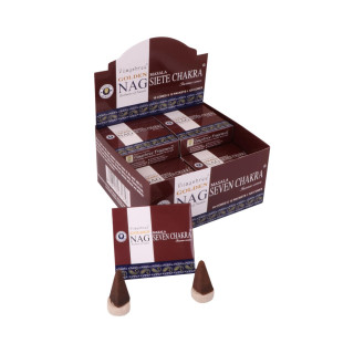 Vijayshree Golden Nag Cones - Seven Chakra