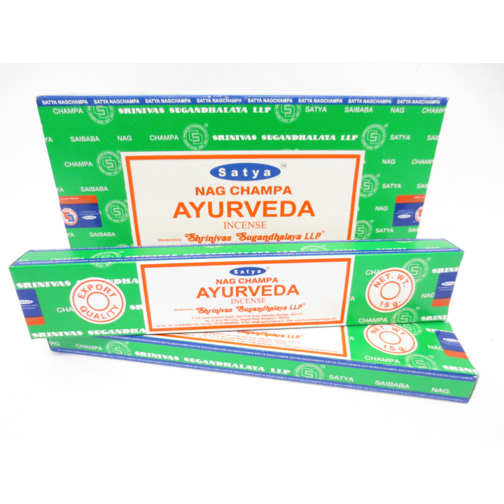 Satya Nag Champa - Ayurveda 15g