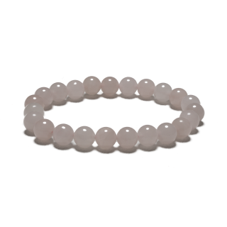 8mm Gemstone Bracelet without Gift Box - Rose Quartz