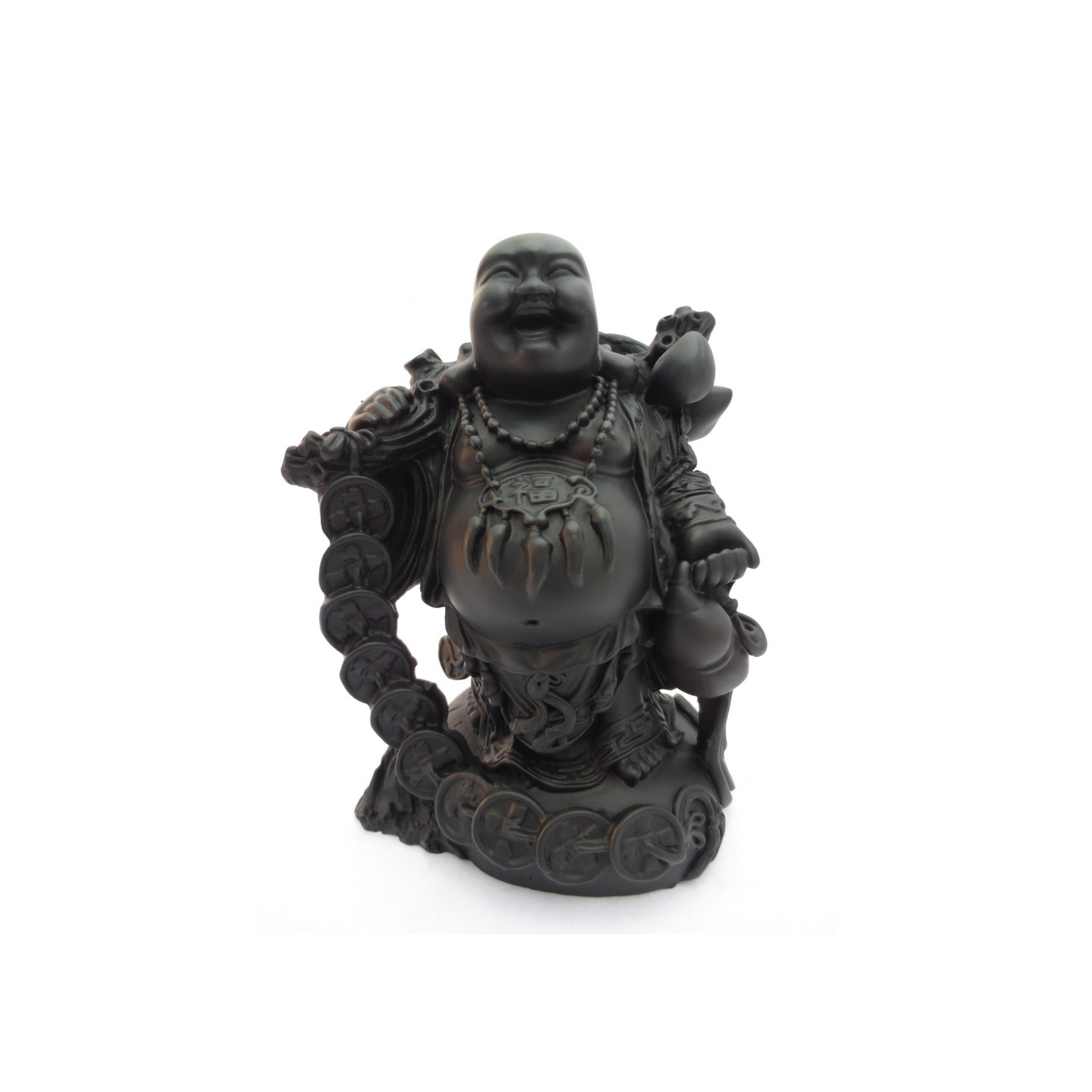 Stand Laughing Buddha Wealth Statue