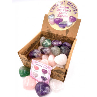 Luxury Gemstone Hearts Mix -