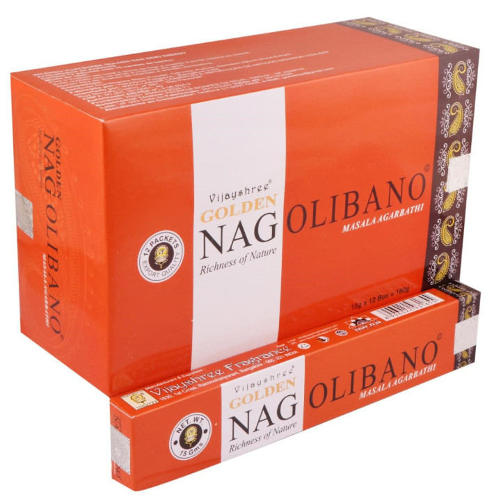 Golden Nag Olibanum Masala Incense Sticks 15 g