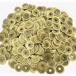 Chinese lucky coins medium (100 pieces)