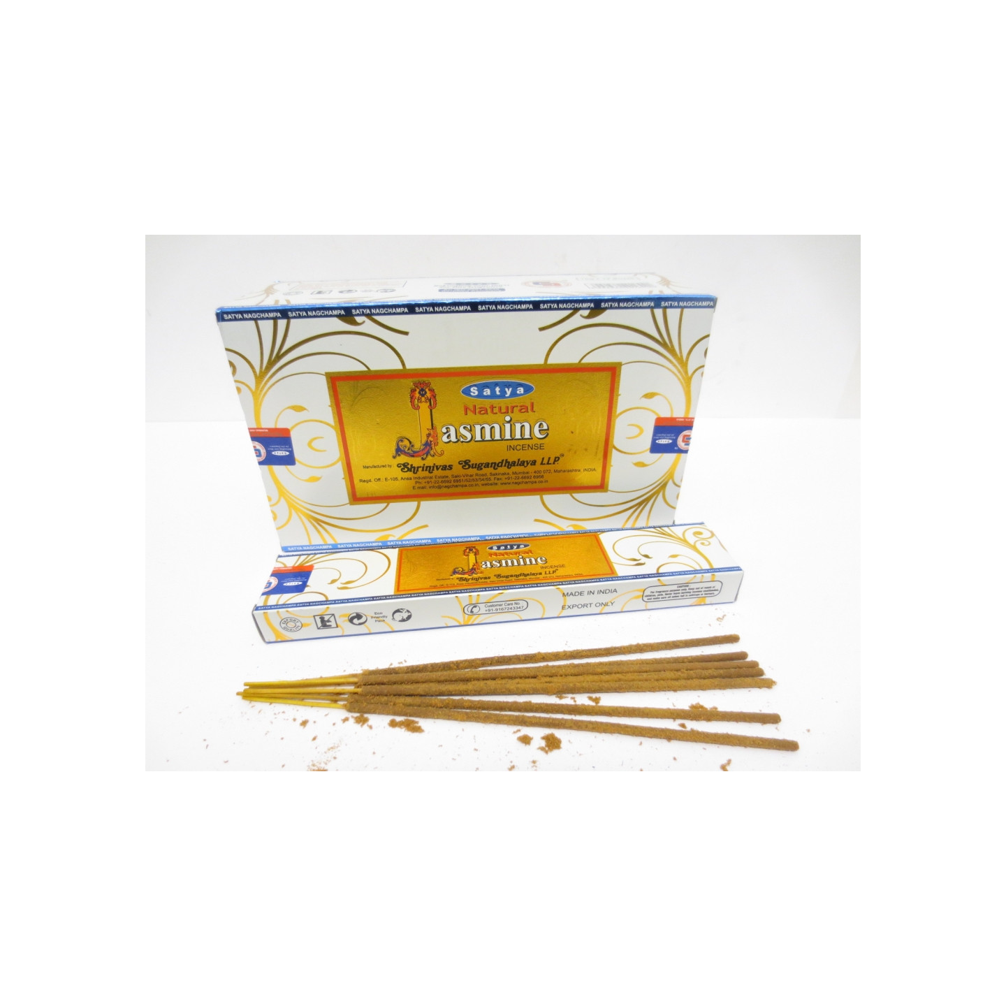 Satya Natural - Jasmine Incense 15g
