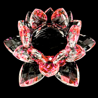 Crystal Lotus Pink 14 cm (Large)