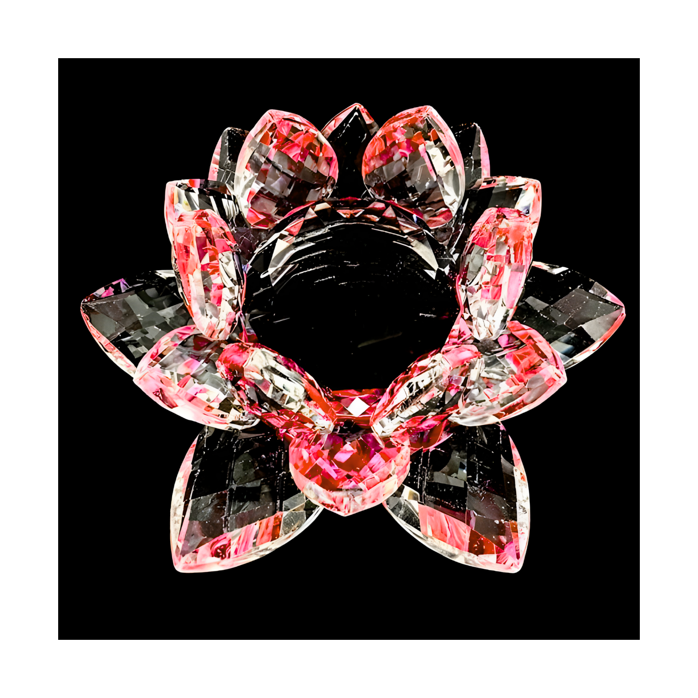 Crystal Lotus Pink 10 cm (small)