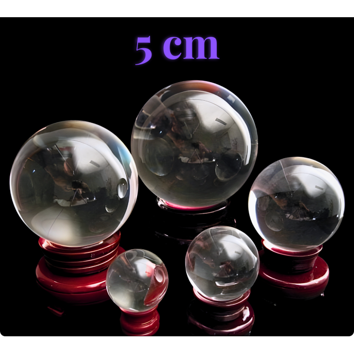 Glass Crystal Ball 5 cm