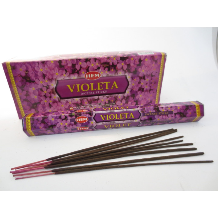 HEM Hexa Incense Sticks - Violet