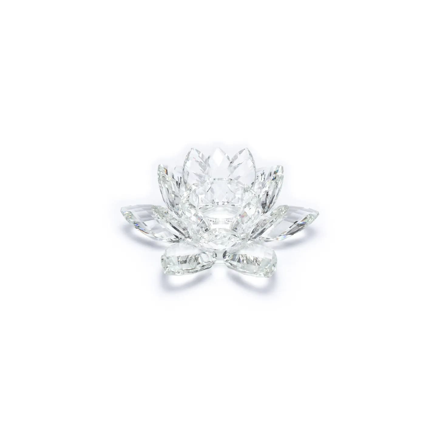 Bougeoir Lotus cristal L | Pieralune