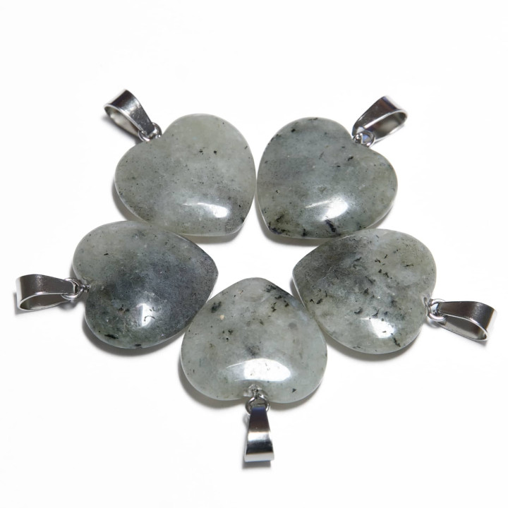 Heart Pendant Wholesale - Labradorite ()