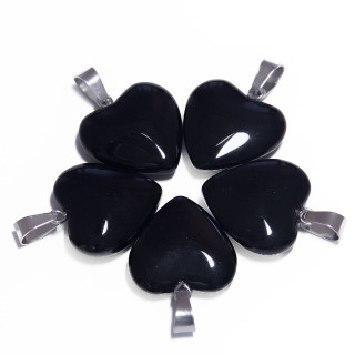 Heart Pendant Wholesale - Onyx ()