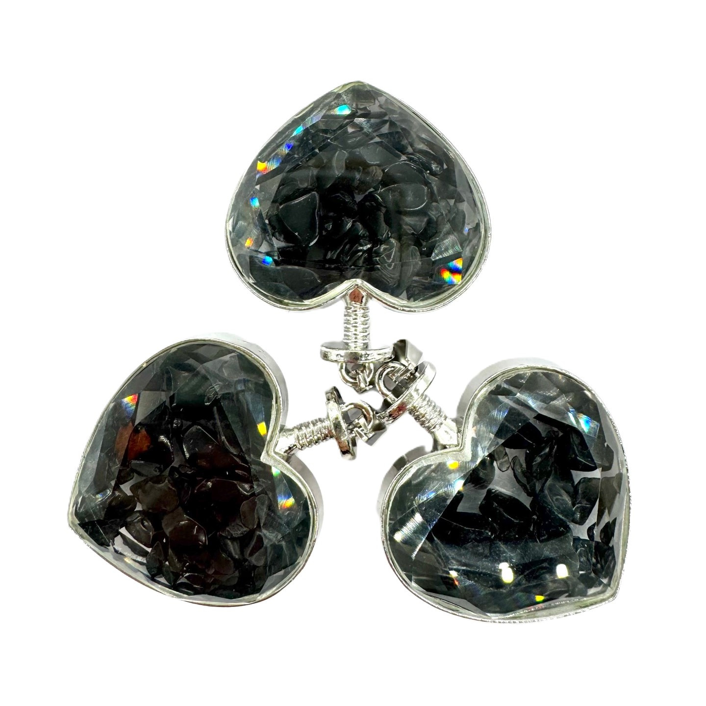 Gemstone Heart Pendant - Onyx ()