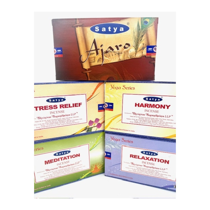 Satya Yoga Incense – 5-Pack(Set)