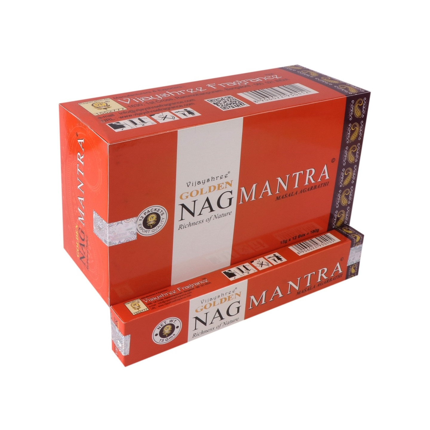 Golden Nag Mantra Masala Incense Sticks 15 g