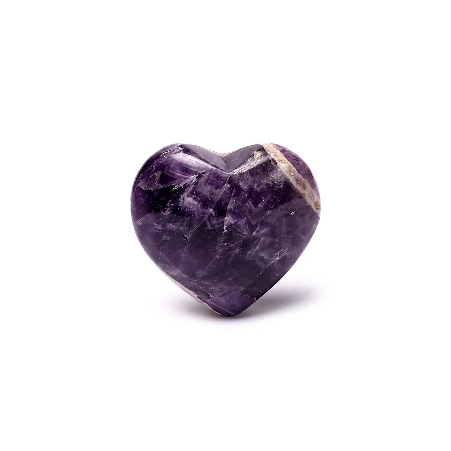 Pierre de souci coeur Améthyste | Pieralune