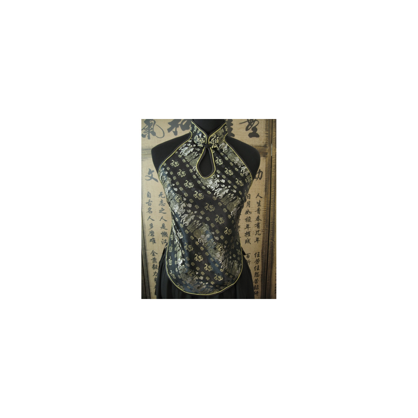 Chinese top (black)