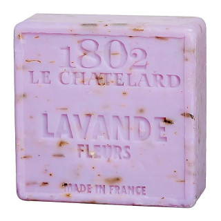 Savon de Marseille naturel exfoliant à fleurs de Lavande | Pieralune