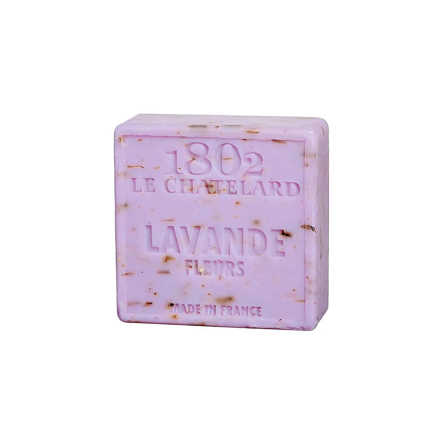 Savon de Marseille naturel exfoliant à fleurs de Lavande | Pieralune