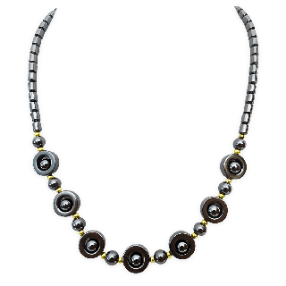Black haematite necklace