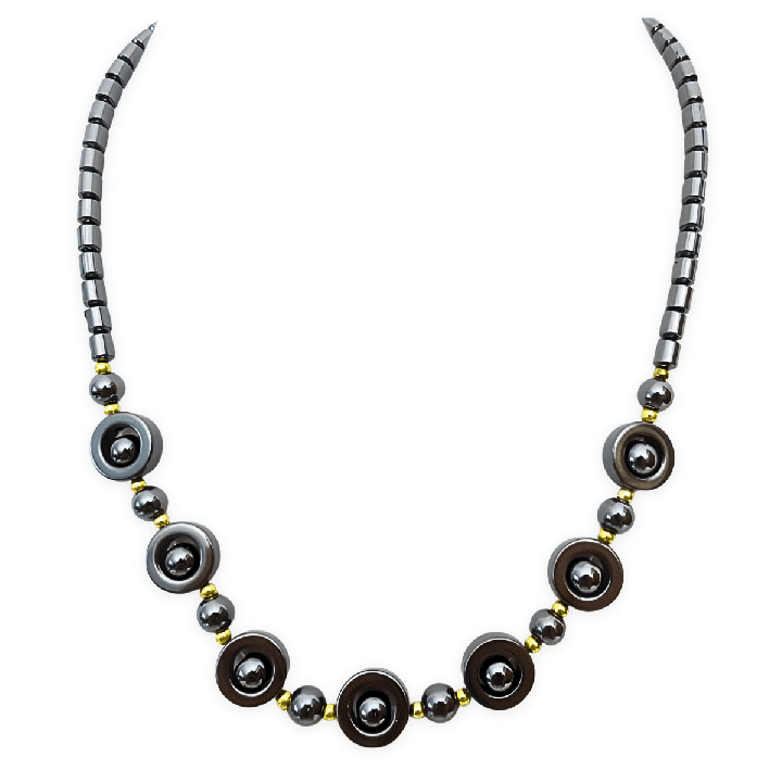 Black haematite necklace