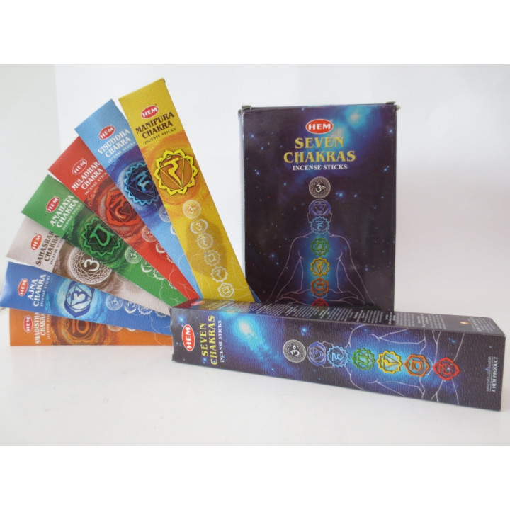 HEM Incense 7 Series - Seven Chakras
