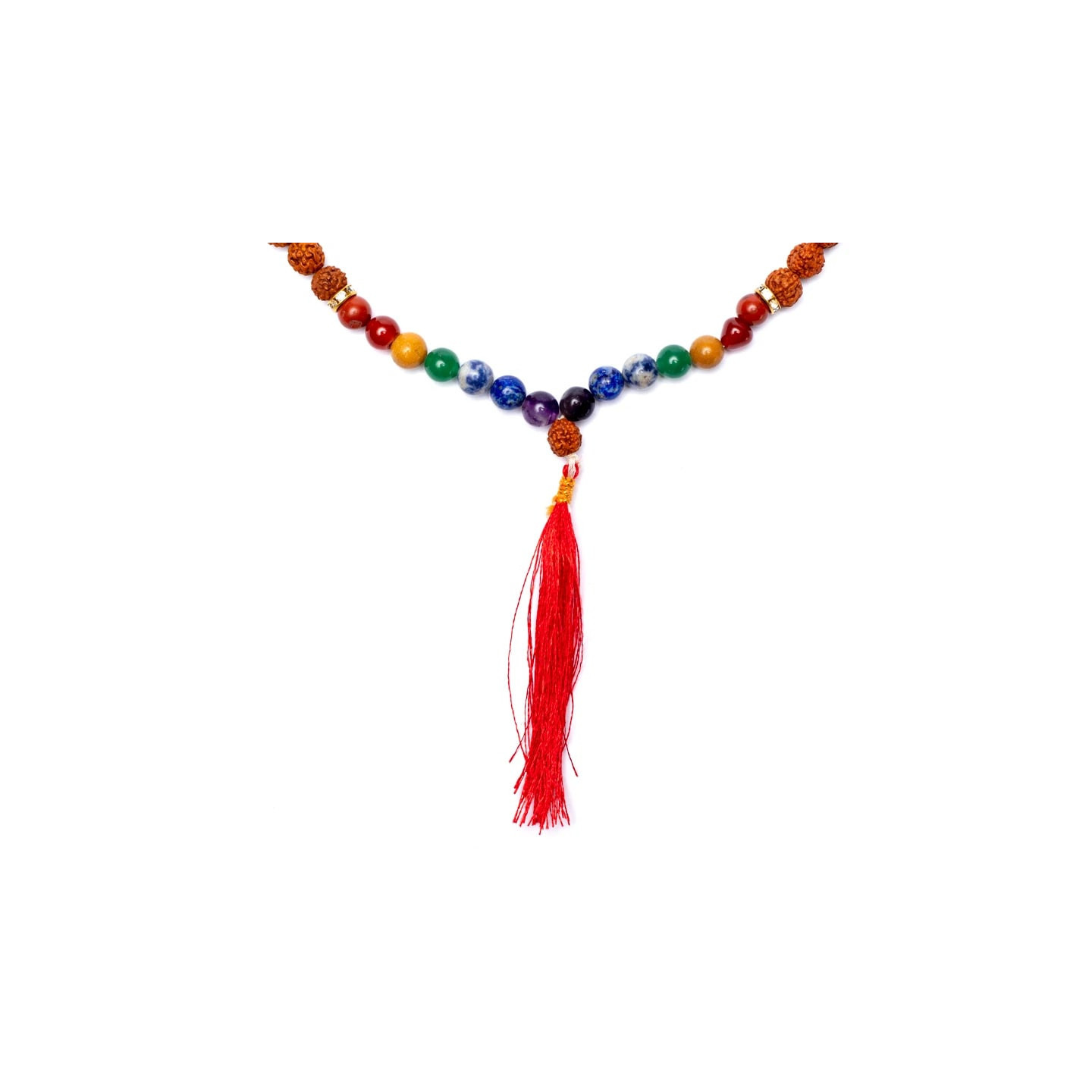 Mala chakra Rudraksha 108 perles | Pieralune