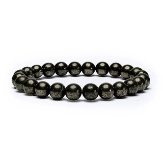 Bracelet élastique en Pyrite | Pieralune