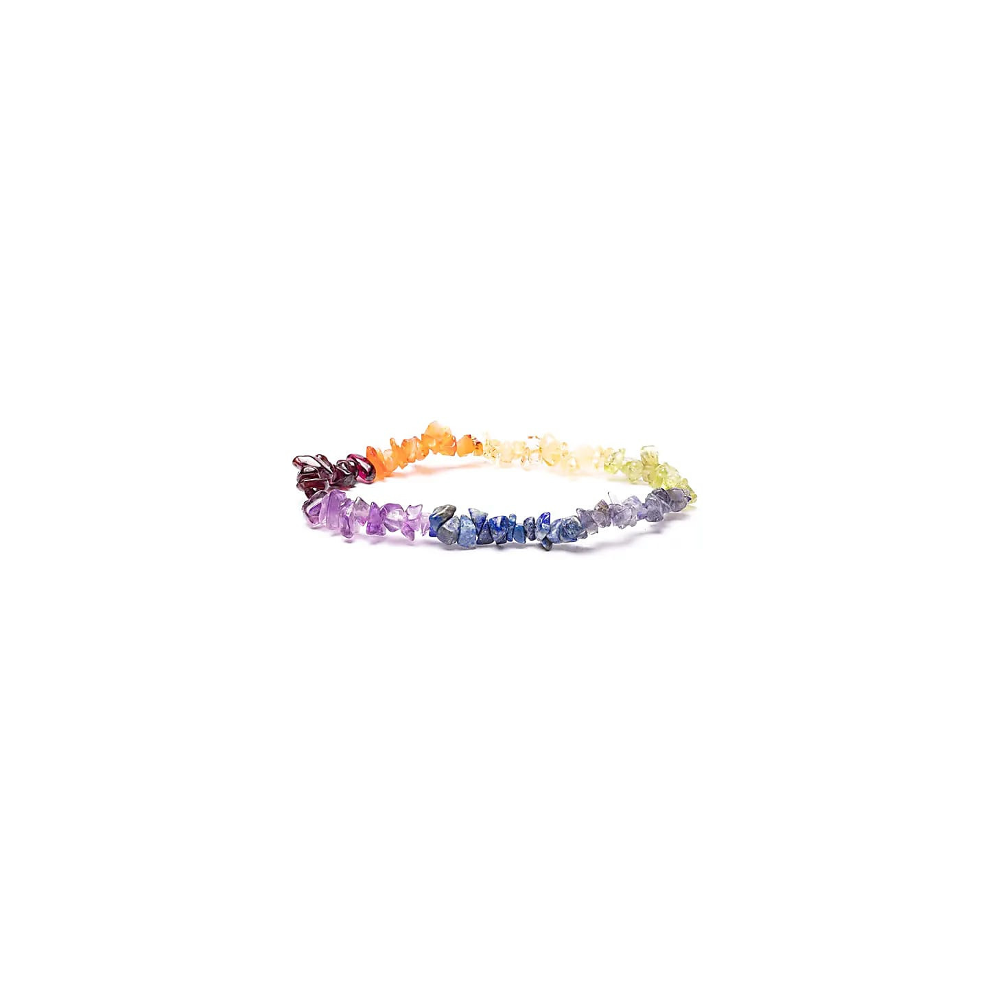 Bracelet élastique 7 éclats de chakra | Pieralune