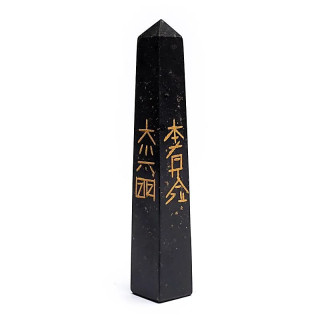 Obélisque reiki en Tourmaline noire | Pieralune