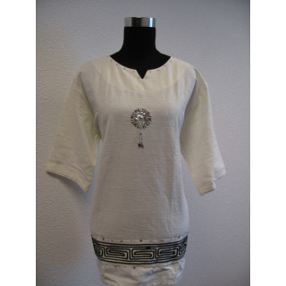 long pullover with beads